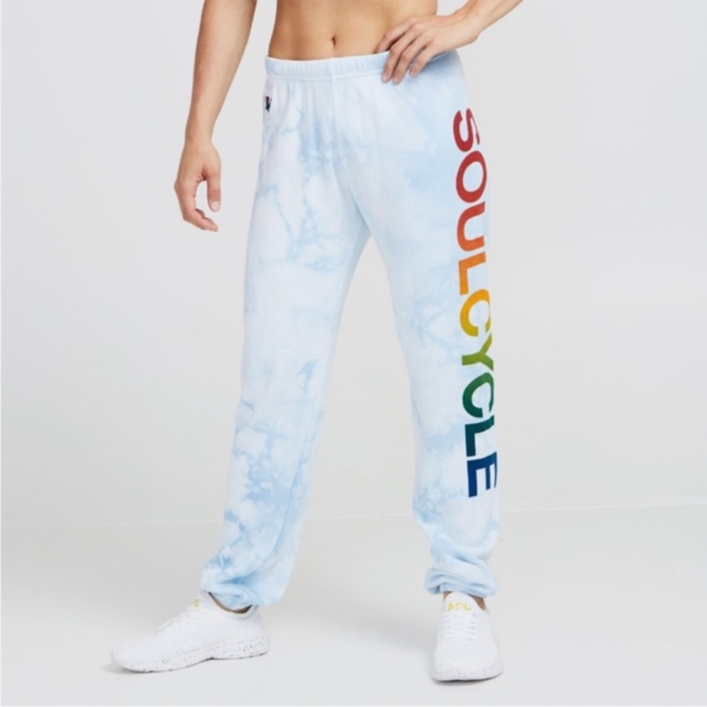 Aviator Nation SoulCycle Tie Dye Sweatpants rare